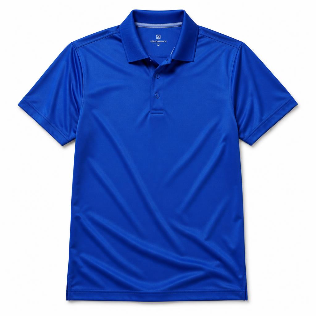 Polo T-Shirt — Polyester Mars — 210 GSM 100% Polyester Mars