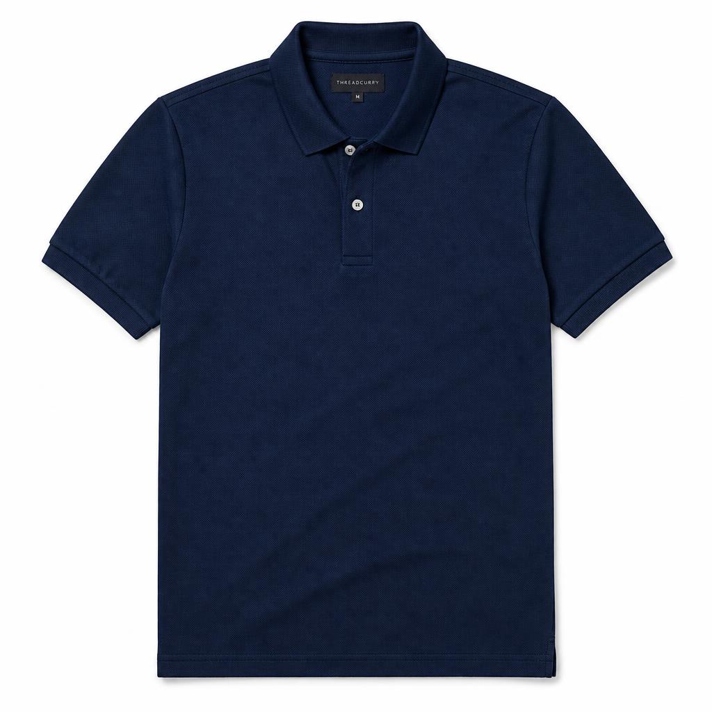 Premium Polo T-Shirt — 240 GSM Pique 100% RL Combed Cotton
