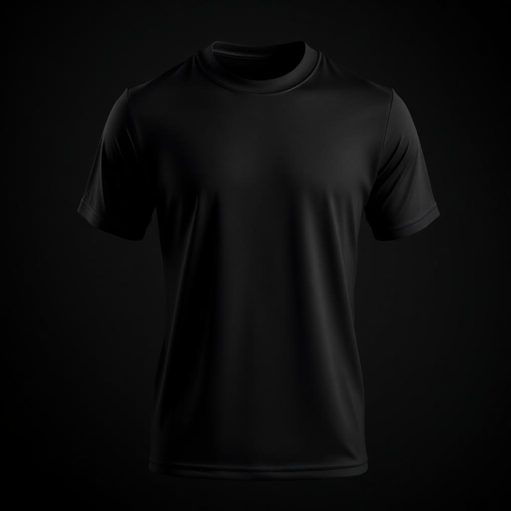 Polyester Performance Tee — 180 GSM 100% Polyester, moisture-wicking knit